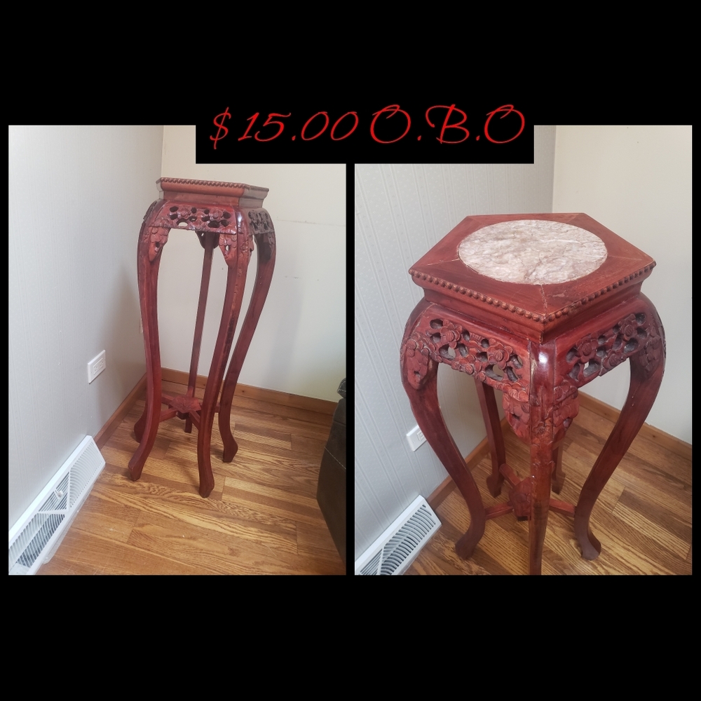 Wooden stand